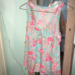 Classic Lilly jellyfish print tank top